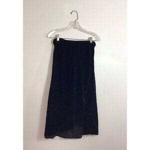 Gap Midi Velvet Wrap Skirt Womens XS New